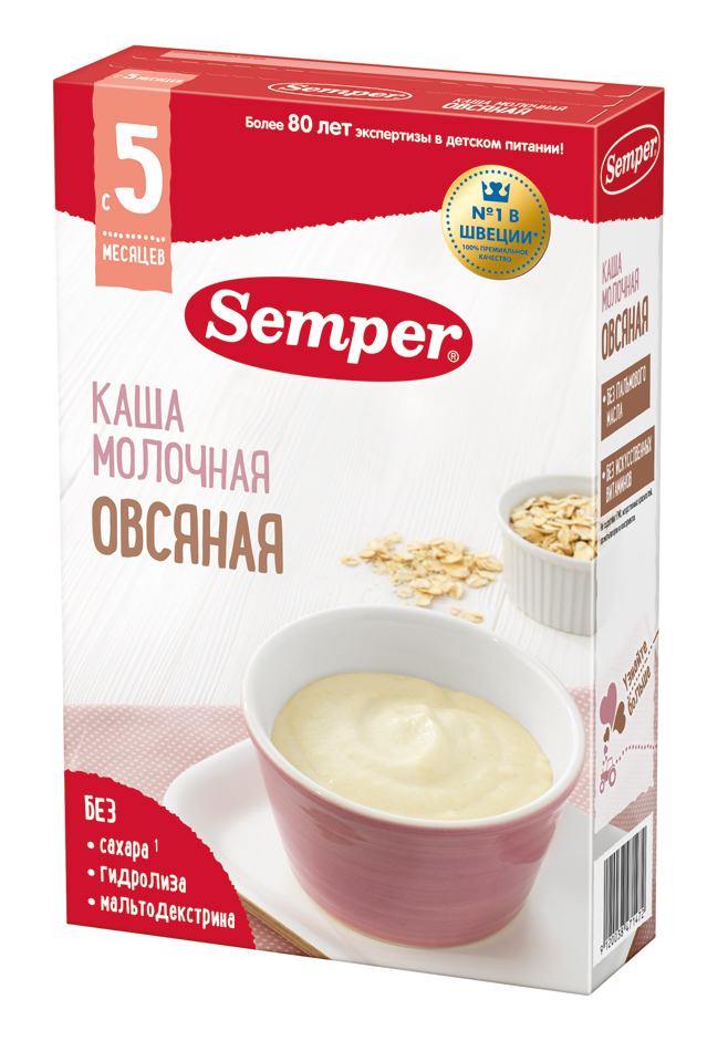 Молочная каша овсяная